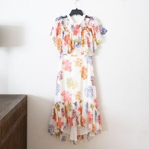 ASOS Floral Midi Dress - Multicolor